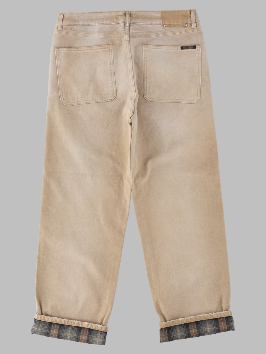 Golden Goose Men Jeans Con Dettaglio Check GOLDEN GOOSE
