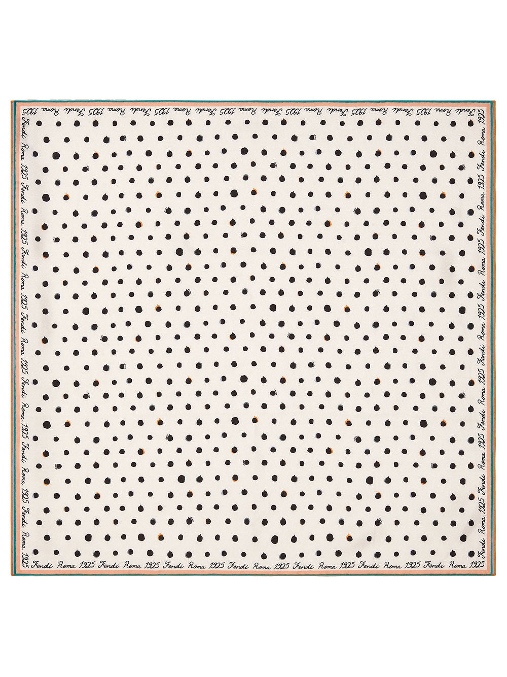 Fendi Women Falena Dots Silk Foulard FENDI