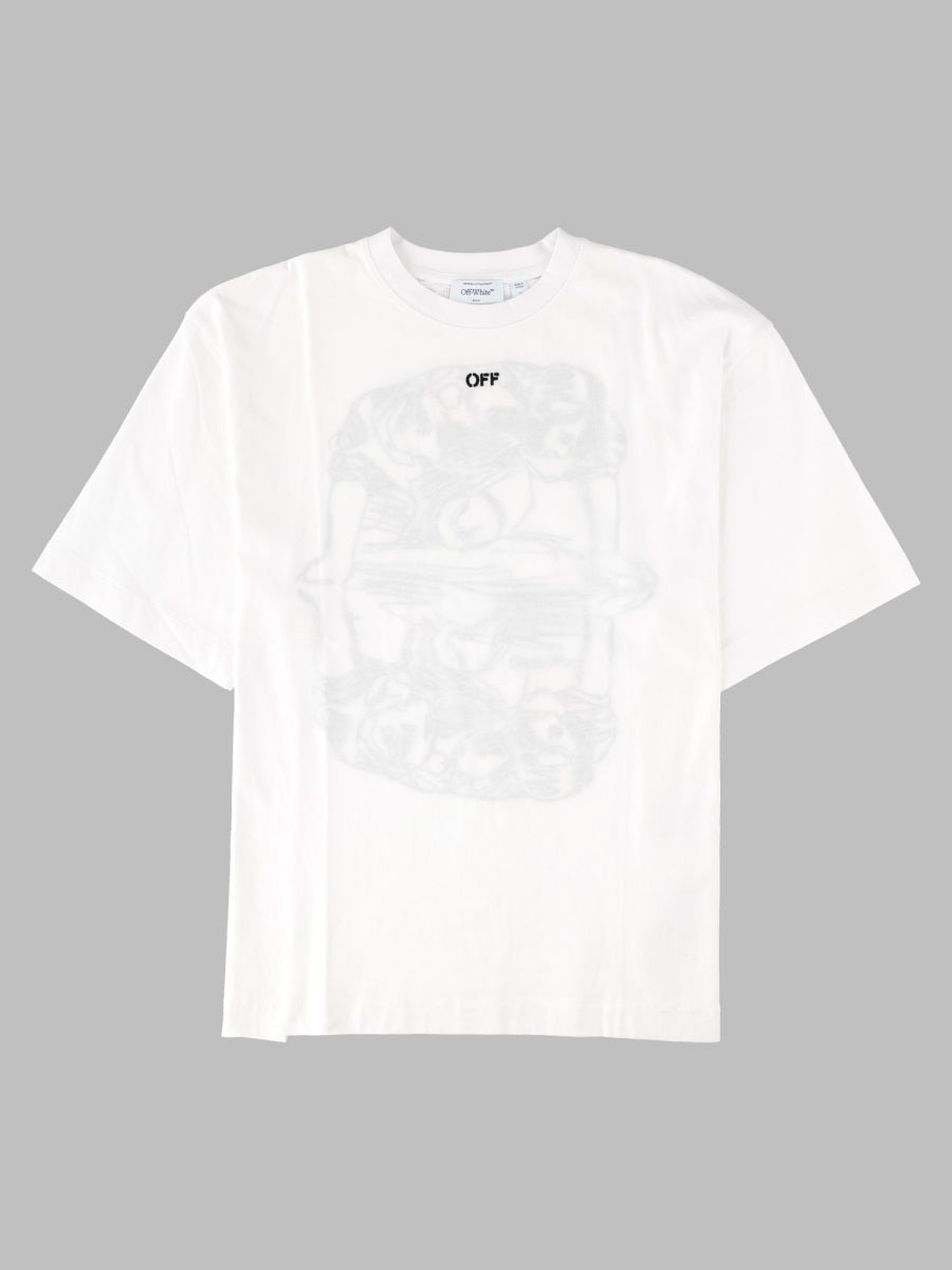 Off-White Men T-Shirt Con Logo OFF-WHITE