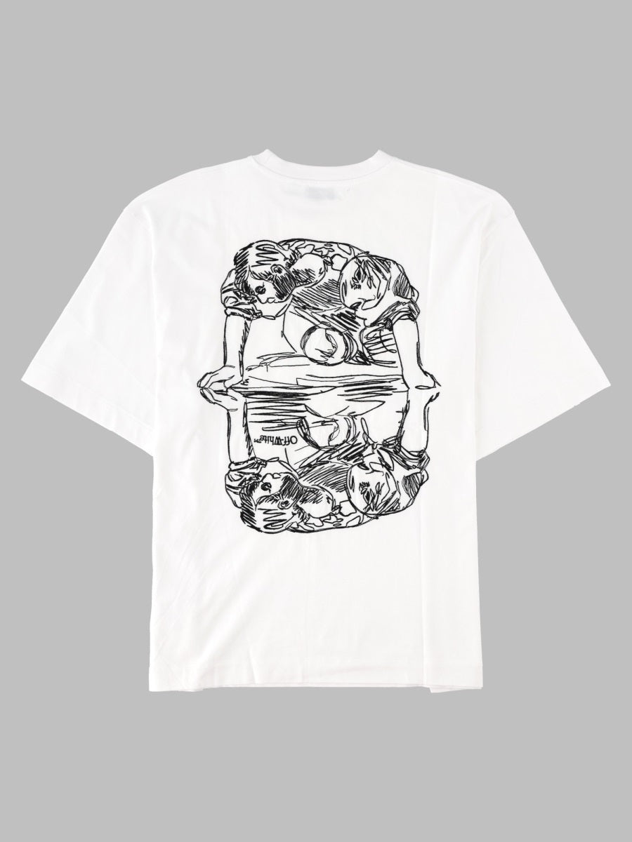 Off-White Men T-Shirt Con Logo OFF-WHITE