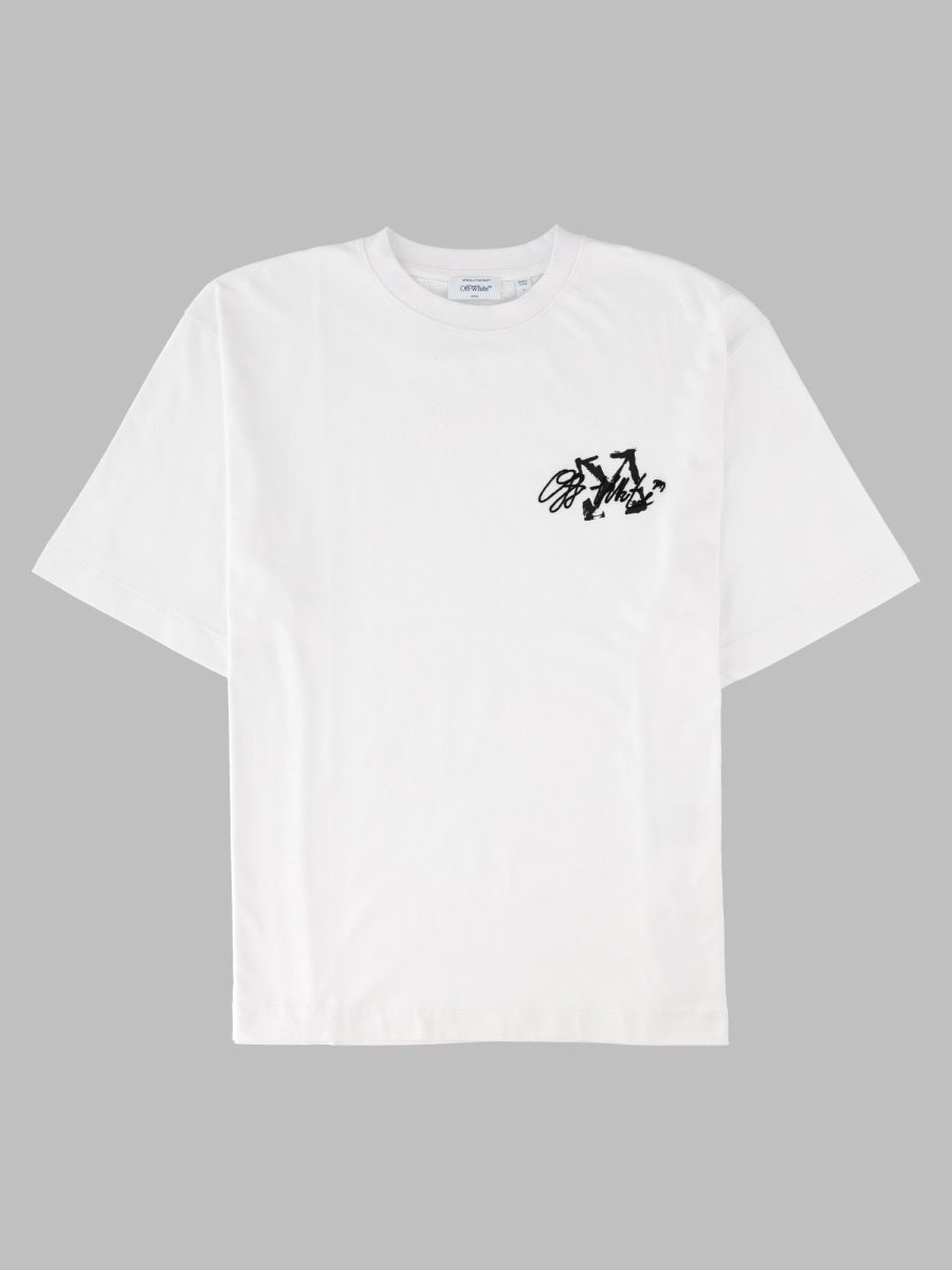Off-White Men T-Shirt Con Logo OFF-WHITE
