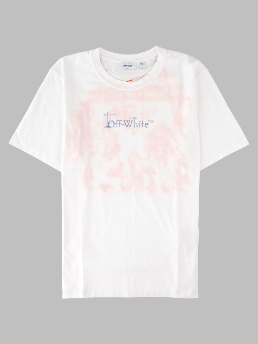 Off-White Men T-Shirt Con Logo E Stampa OFF-WHITE