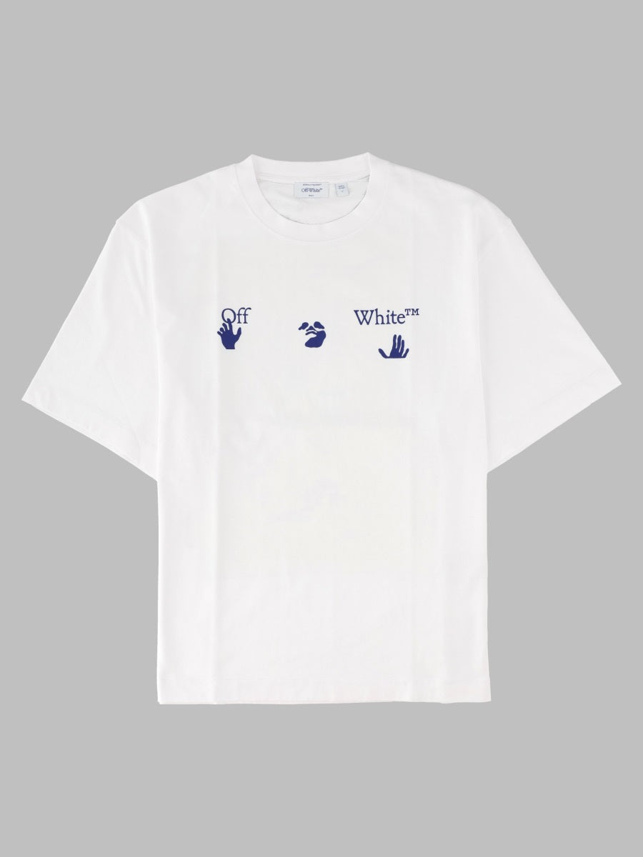 Off-White Men T-Shirt Con Logo OFF-WHITE