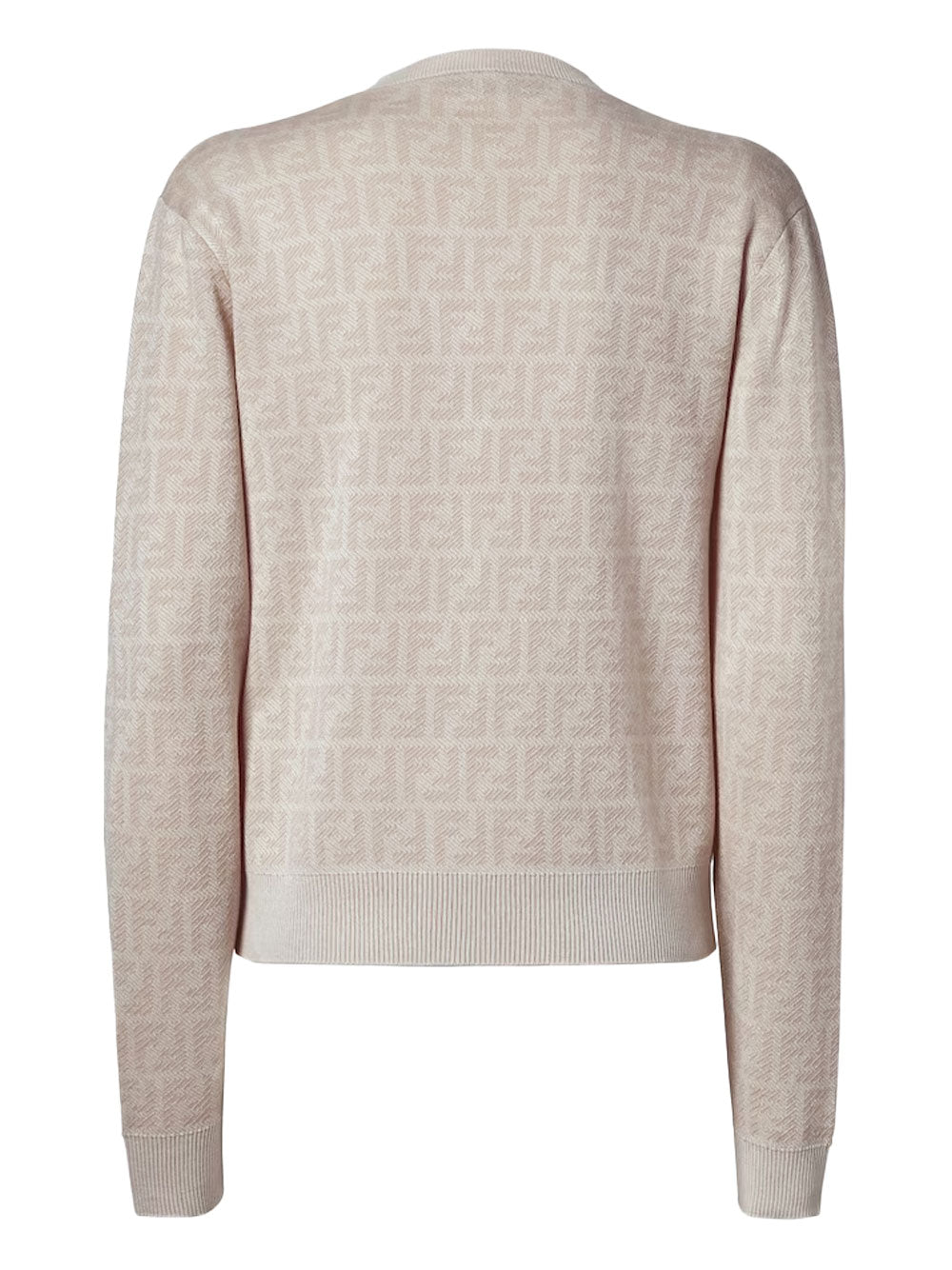 Fendi Women Slim Fit Ff Wool Cardigan FENDI