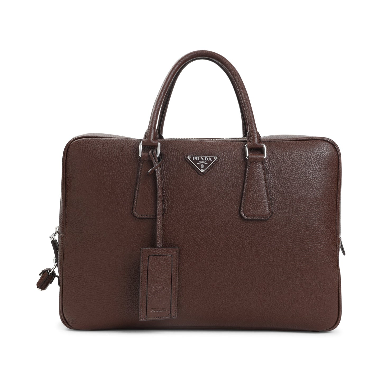 Prada Grained Leather Tote Bag Men PRADA