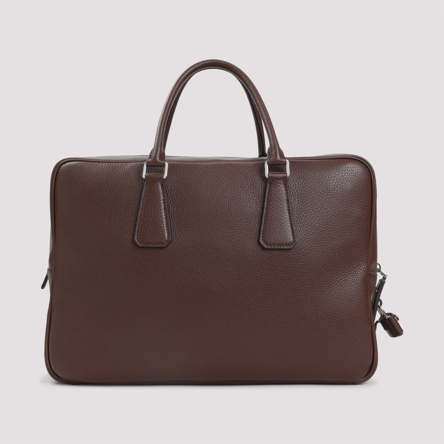 Prada Grained Leather Tote Bag Men PRADA