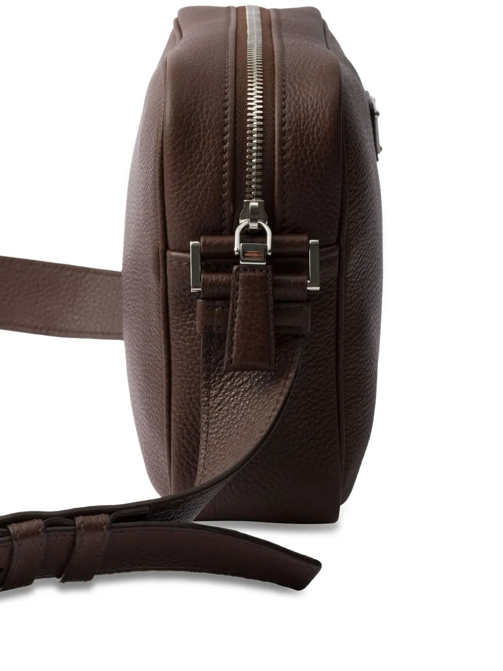 Prada Men Grained Leather Shoulder Bag PRADA