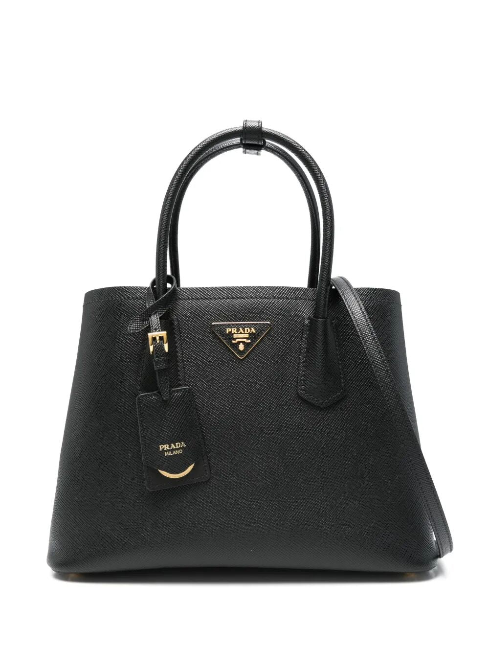 Prada Women Medium Prada Double Saffiano Leather Bag PRADA