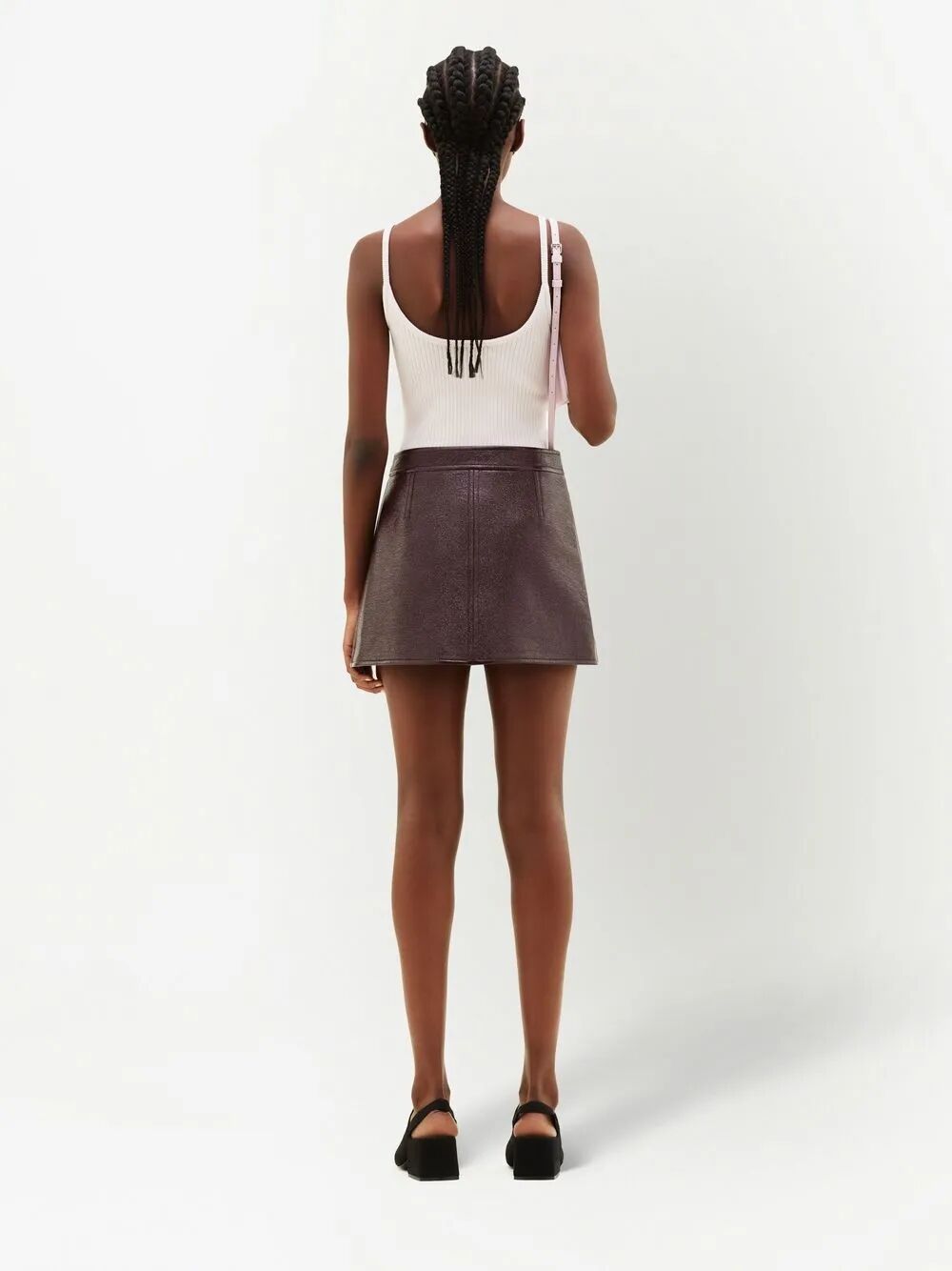 Courreges Women Minigonna Reedition Vinyl COURREGES