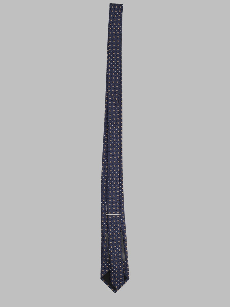 Saint Laurent Men Cravatta In Jacquard Di Seta SAINT LAURENT