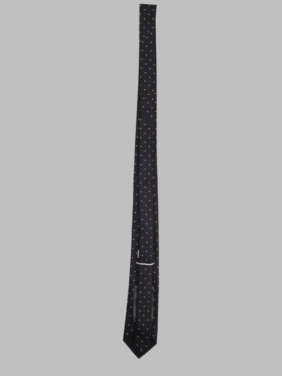 Saint Laurent Men Cravatta In Jacquard Di Seta SAINT LAURENT