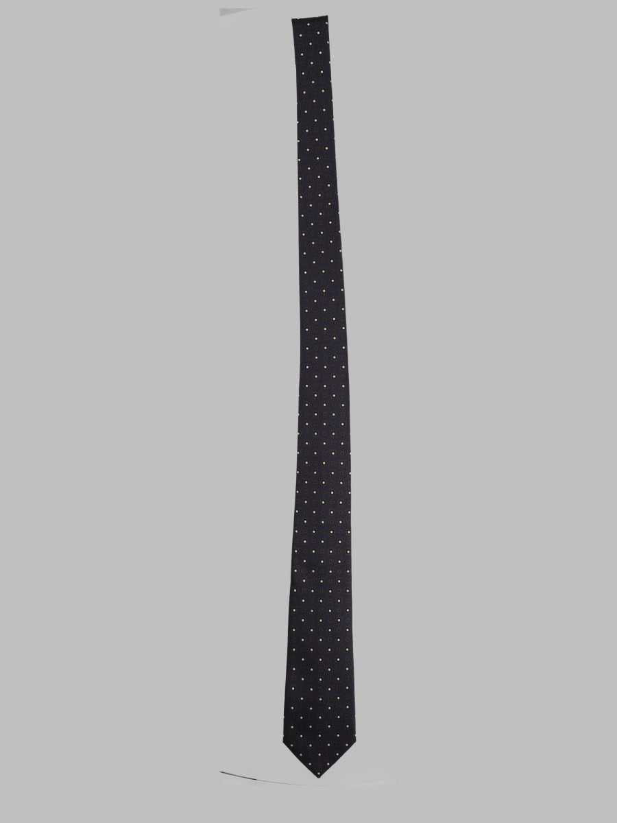Saint Laurent Men Cravatta In Jacquard Di Seta SAINT LAURENT