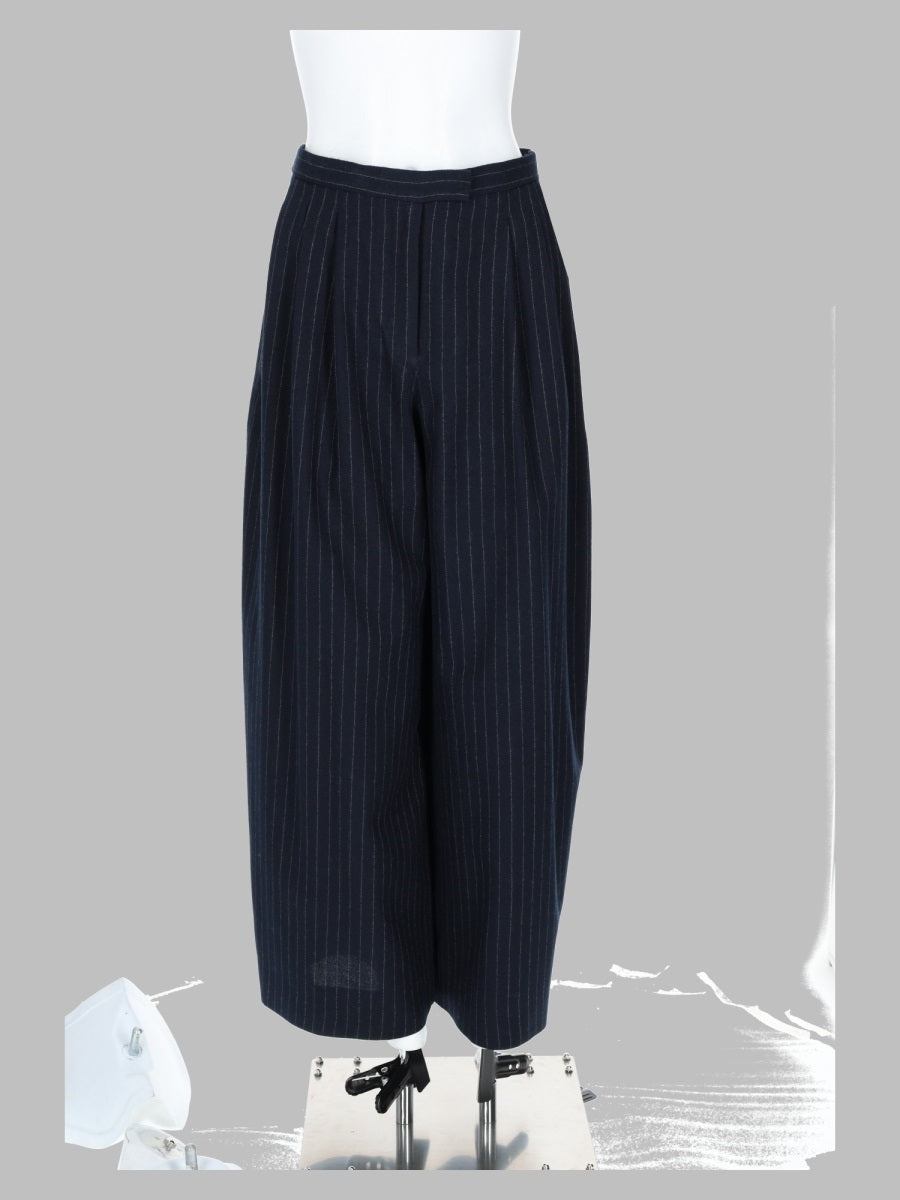 S Max Mara Women Pantalone "Ordine" In Lana Gessata S MAX MARA