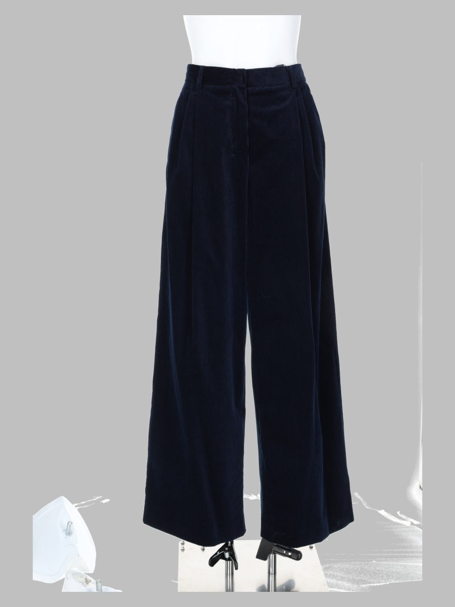 S Max Mara Women Pantalone "Corona" In Velluto A Coste S MAX MARA