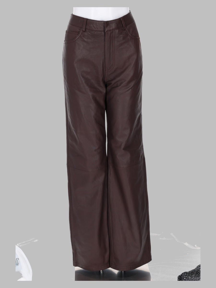 Rotate Women Pantalone In Pelle ROTATE