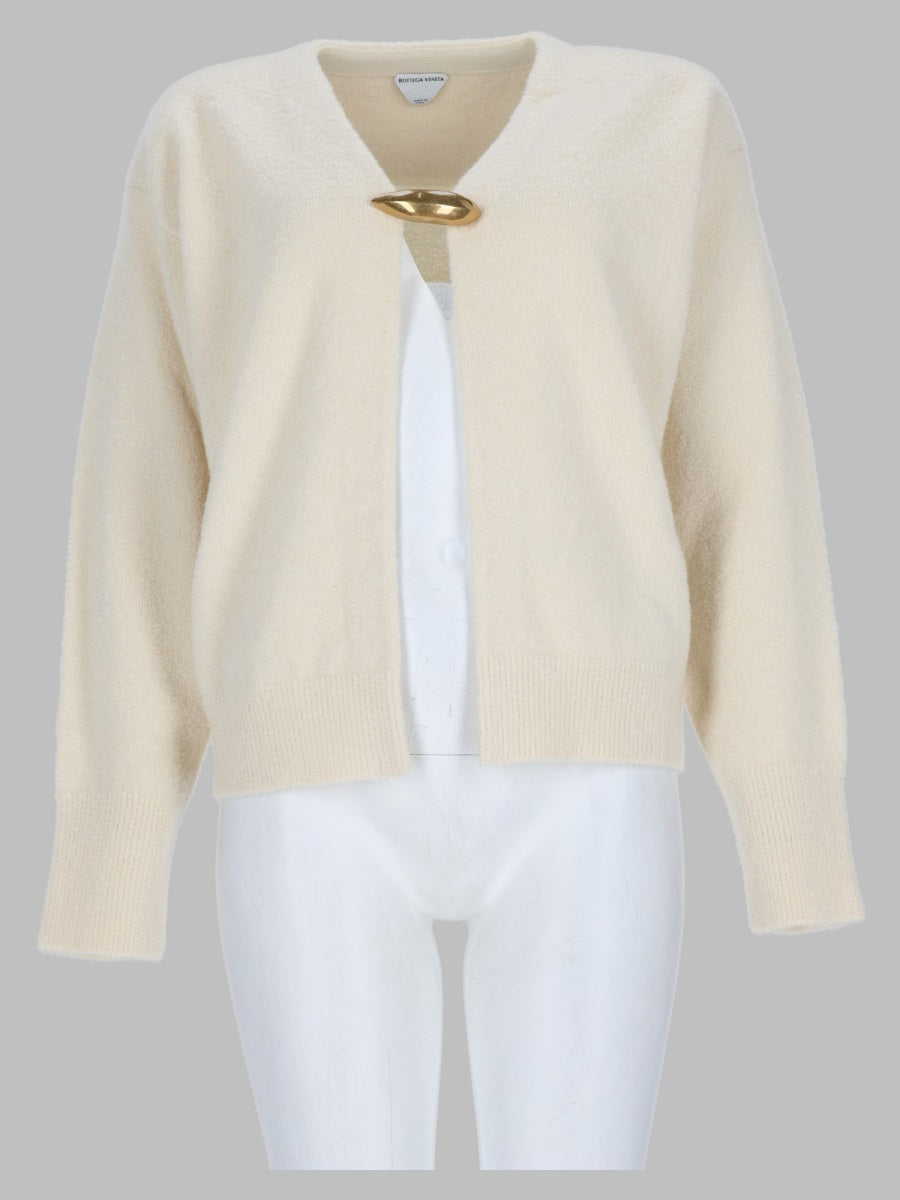Bottega Veneta Women Cardigan In Cashmere BOTTEGA VENETA