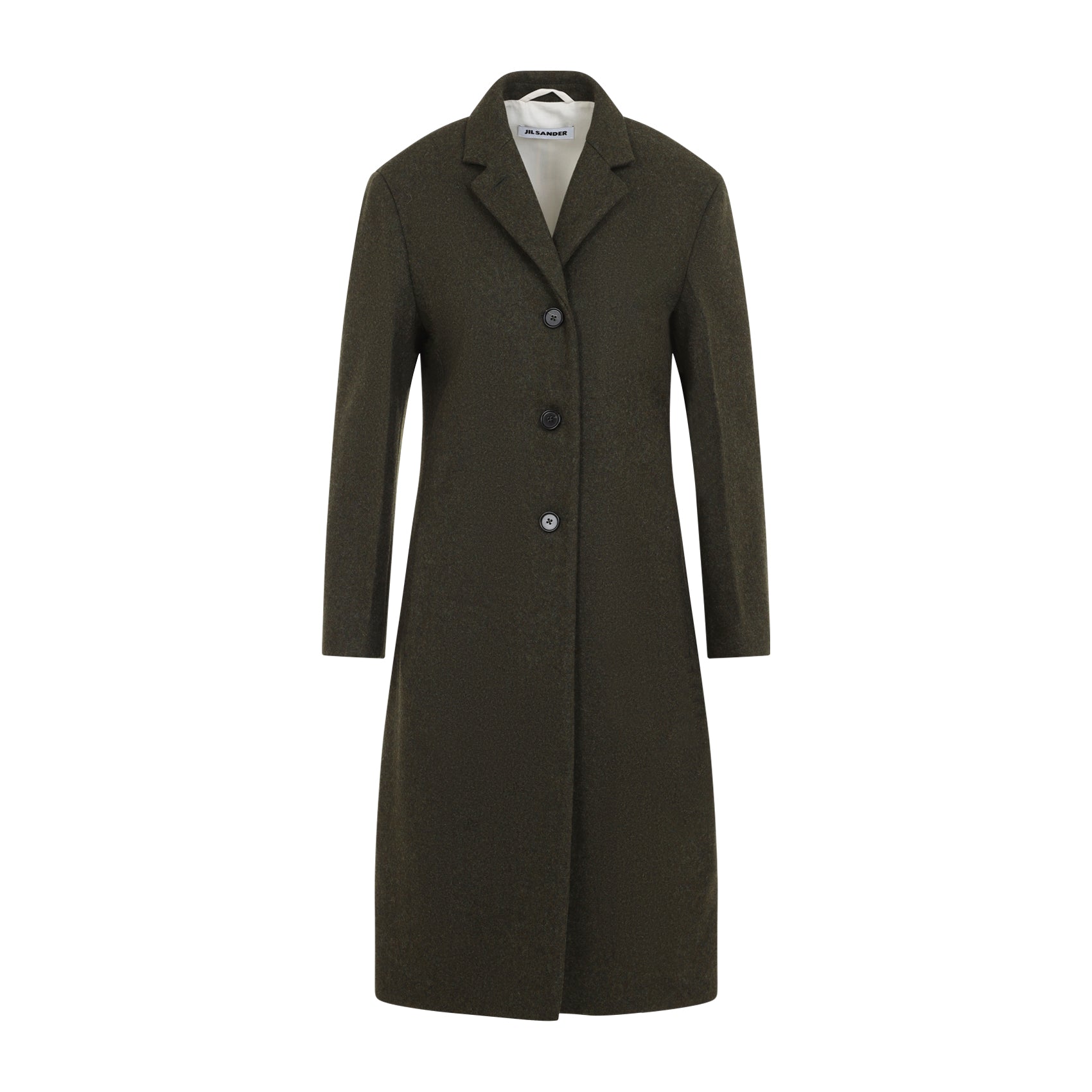 Jil Sander Slim Straight Knee-Lenght Coat Women JIL SANDER