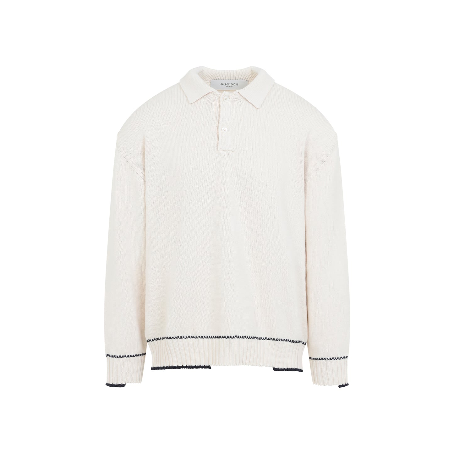 Golden Goose Rindley Knit Polo Men GOLDEN GOOSE