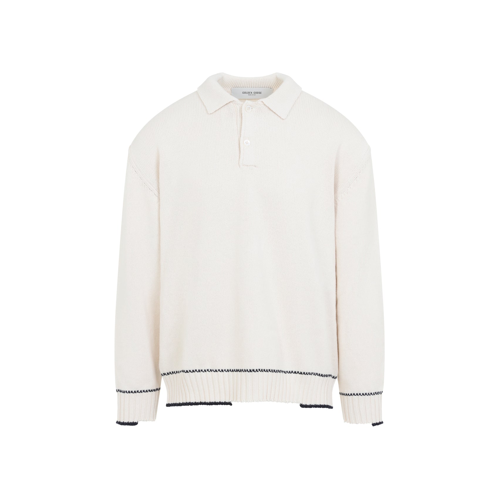 Golden Goose Rindley Knit Polo Men GOLDEN GOOSE