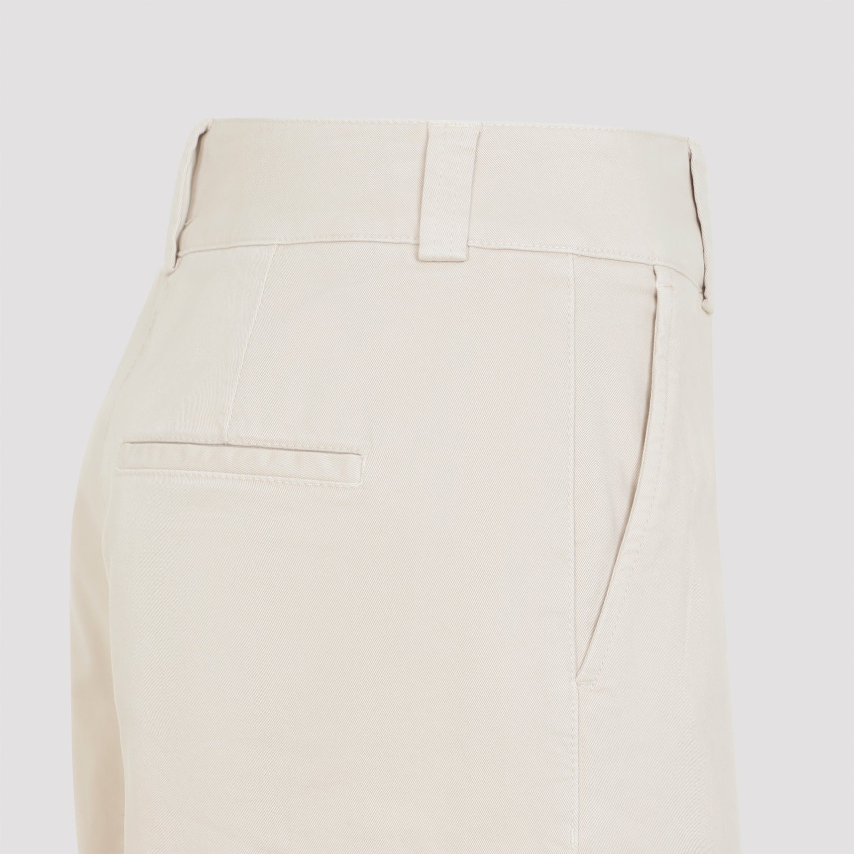 Peserico Wide Leg Cotton Pants Women PESERICO