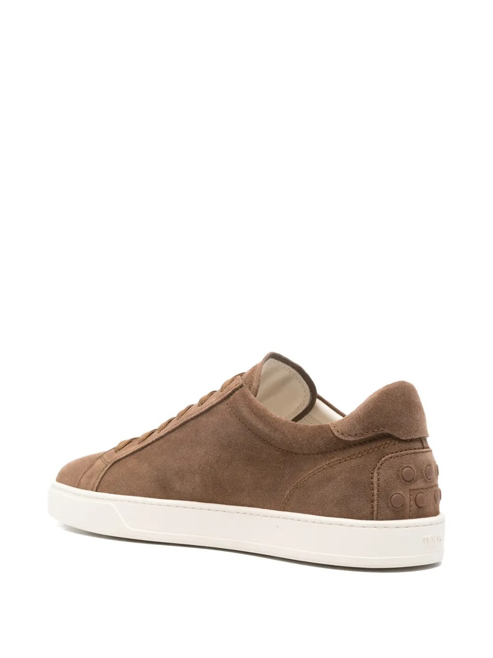 Tod's Men Suede Sneakers With Stamped Logo TOD'S