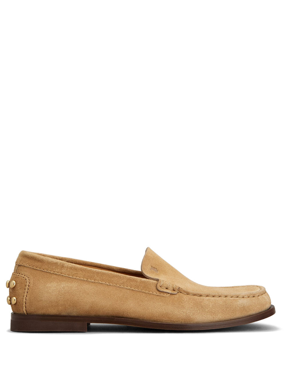 Tod's Women Suede Slipper Loafers With Metal Detailing TOD'S