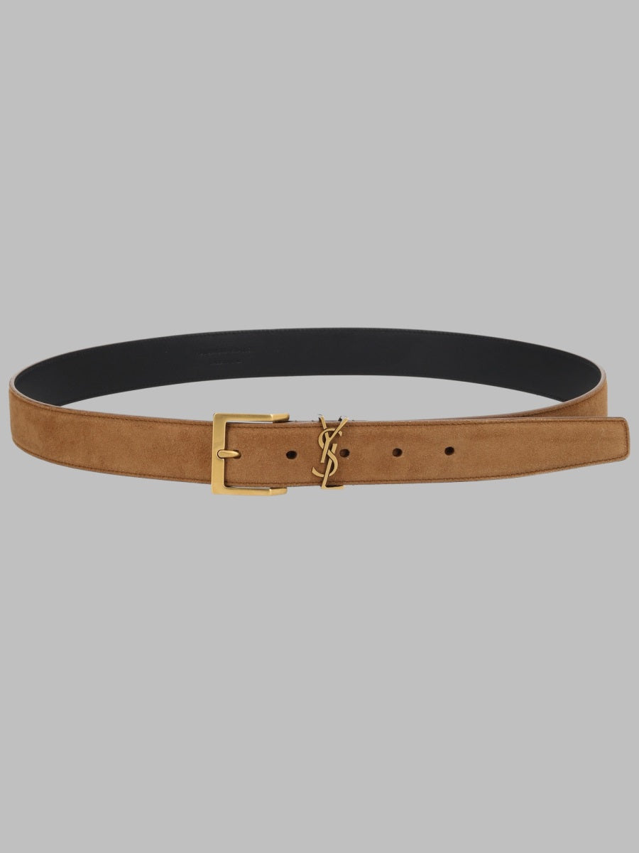 Saint Laurent Men Cintura Cassandre SAINT LAURENT