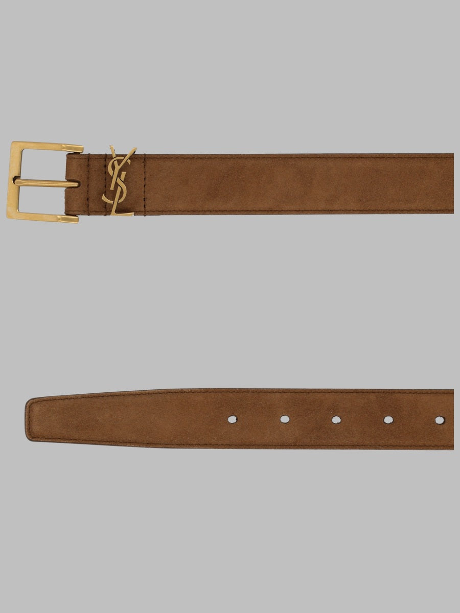 Saint Laurent Men Cintura Cassandre SAINT LAURENT