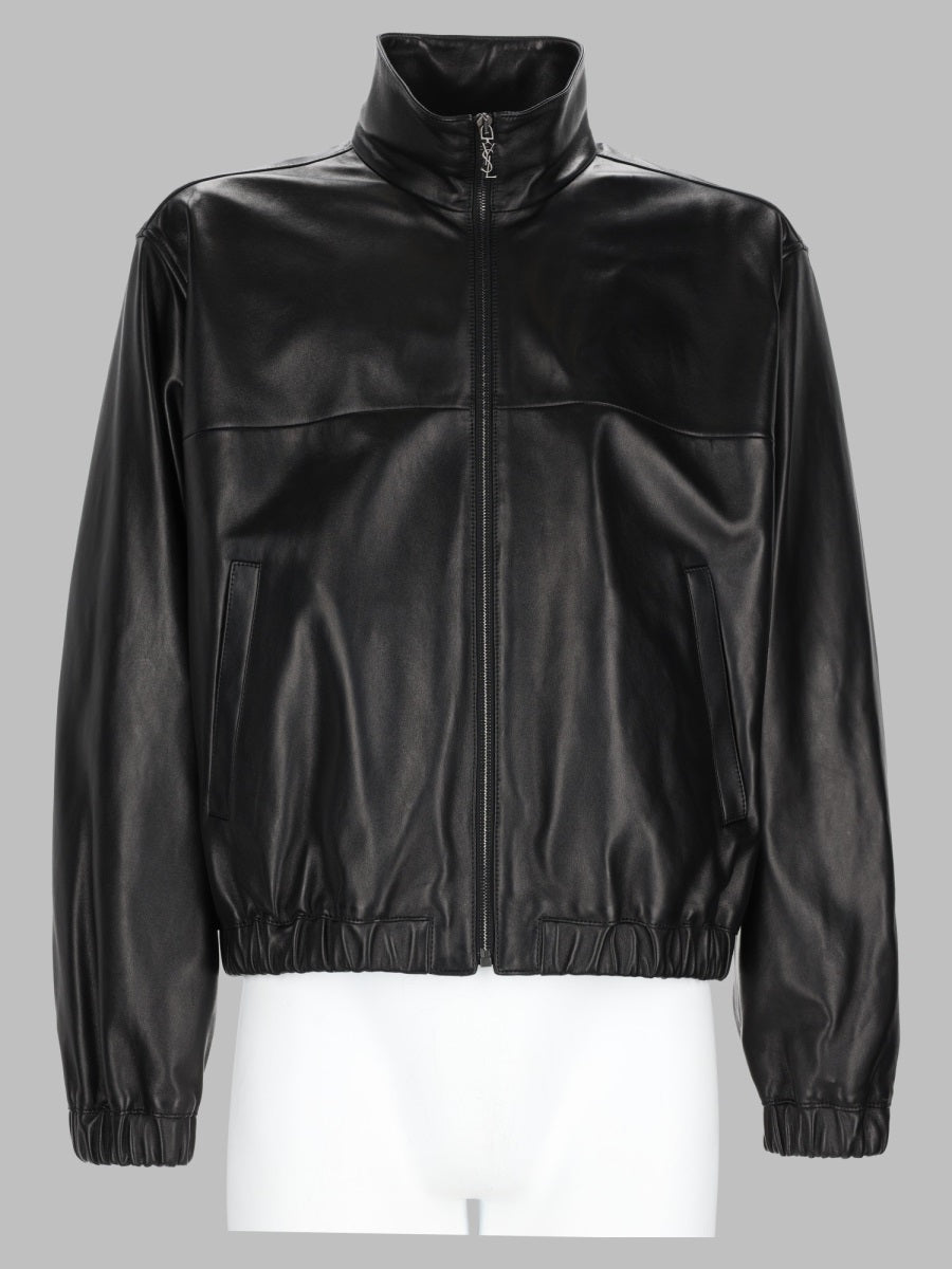 Saint Laurent Men Giacca Cassandre In Pelle SAINT LAURENT