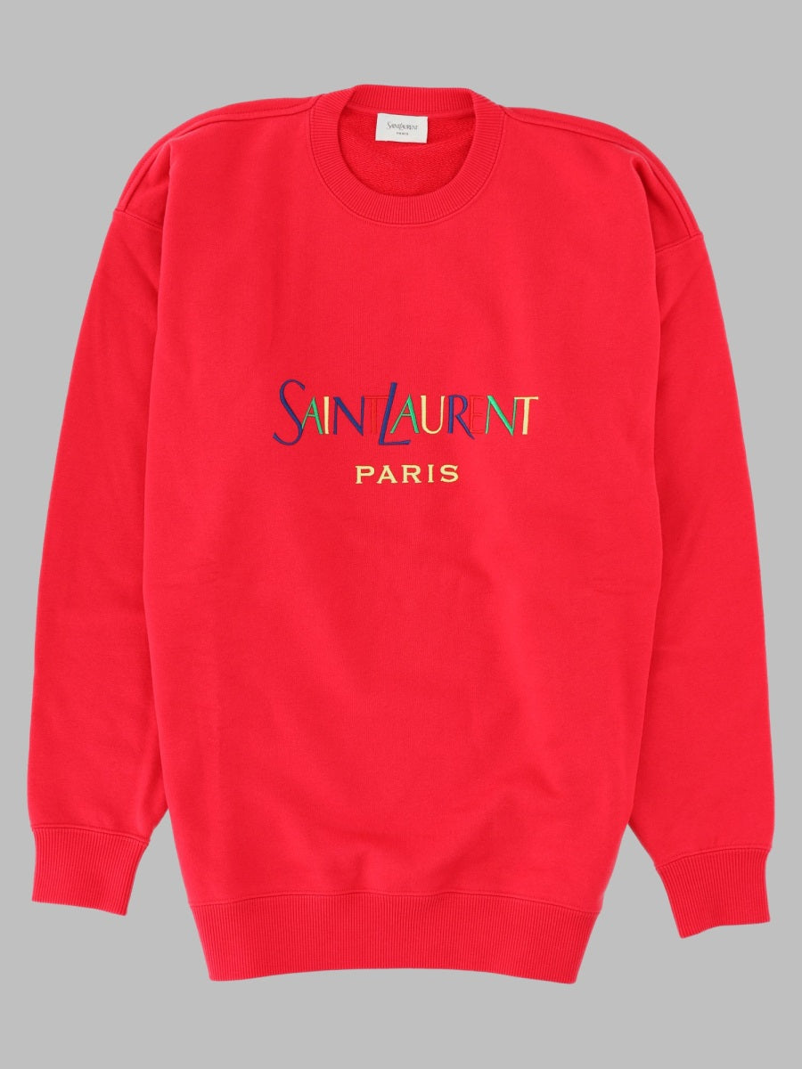 Saint Laurent Women Felpa Con Logo SAINT LAURENT
