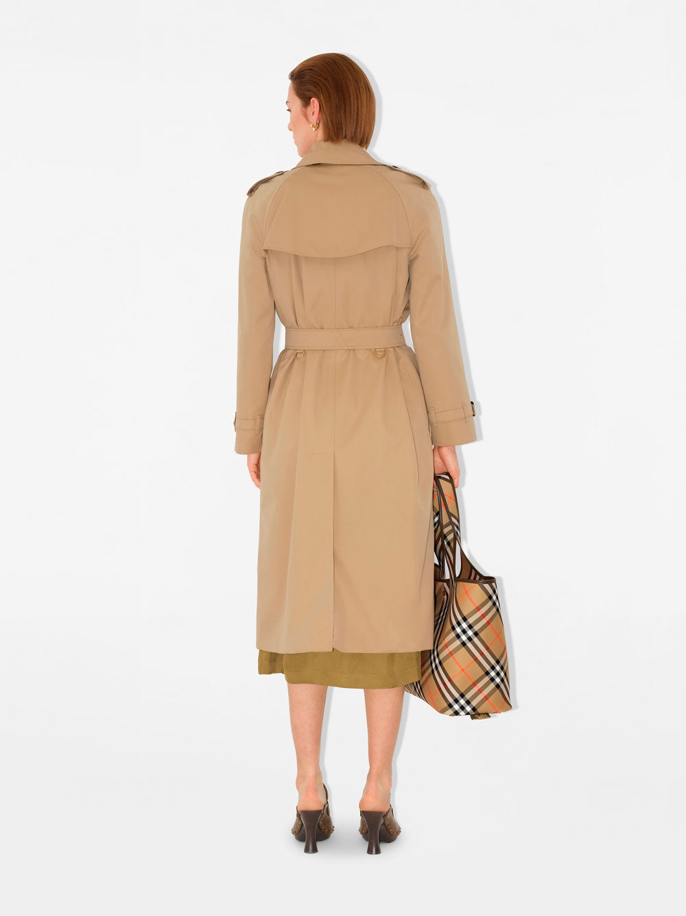 Burberry Women Long Waterloo Heritage Trench Coat BURBERRY