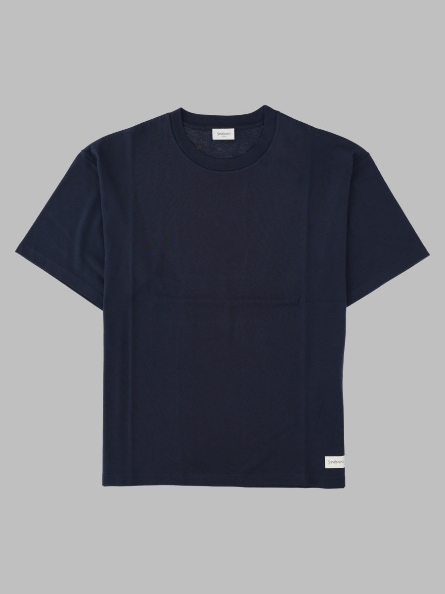 Saint Laurent Men T-Shirt Con Patch Logo SAINT LAURENT