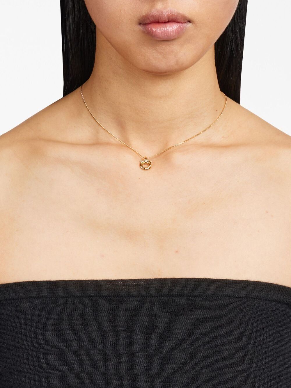 Ferragamo Women Collana Pendente Gancini Torchon FERRAGAMO