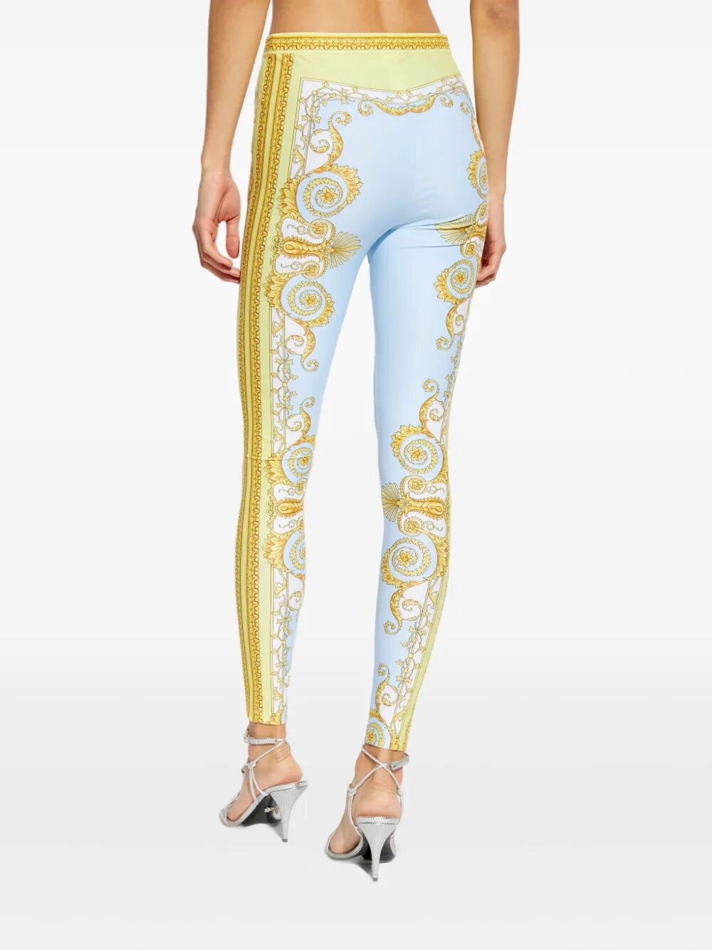 Versace Women Baroque-Print Leggings VERSACE