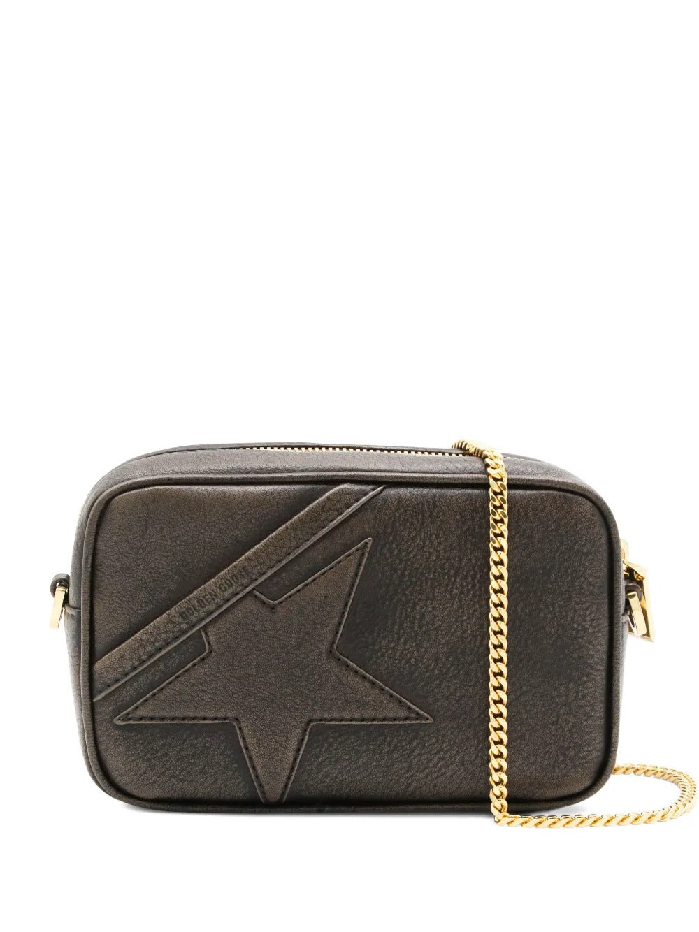 Golden Goose Women Mini Star Bag In Distressed Leather With Tone-On-Tone Star GOLDEN GOOSE