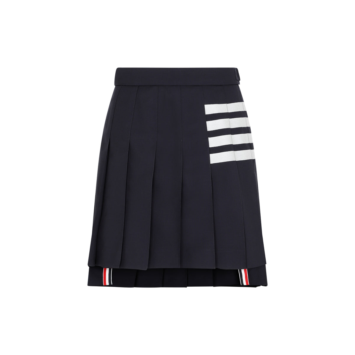 Thom Browne 4-Bar Pleated Miniskirt Women THOM BROWNE