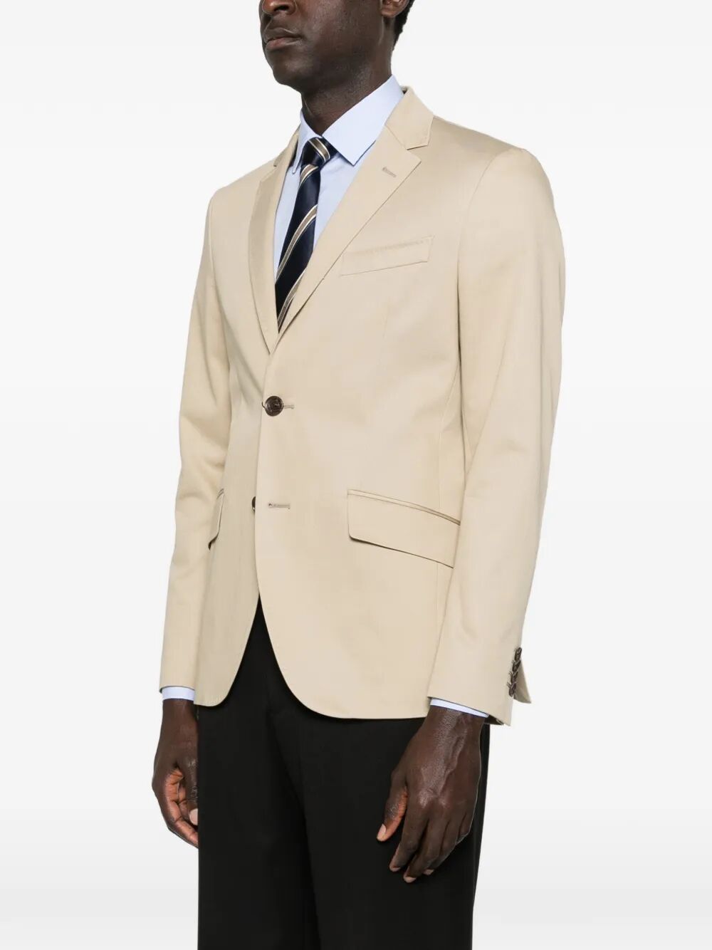 Etro Men Roma Single-Breasted Cotton Blazer ETRO