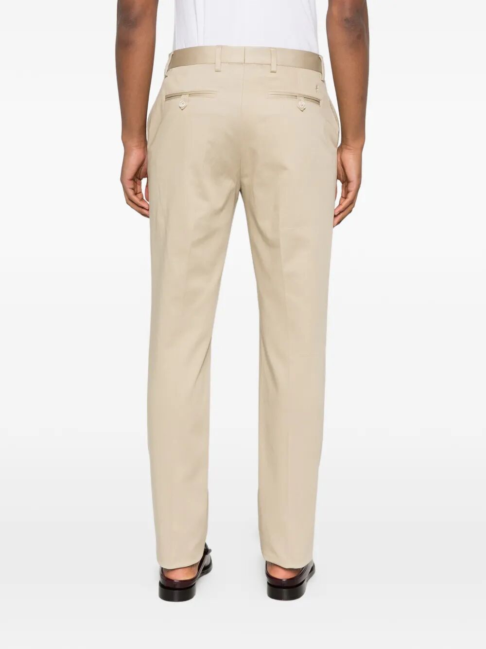Etro Men Roma Cotton Straight-Leg Trousers ETRO