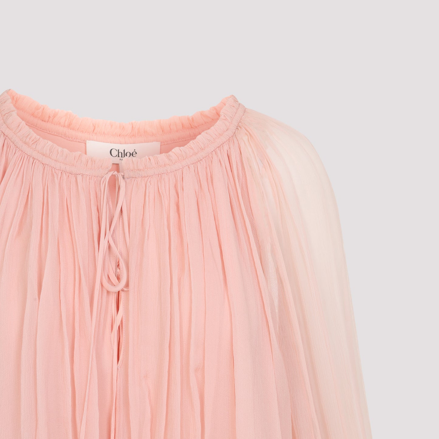 Chloe Silk Mini Dress Women CHLOE