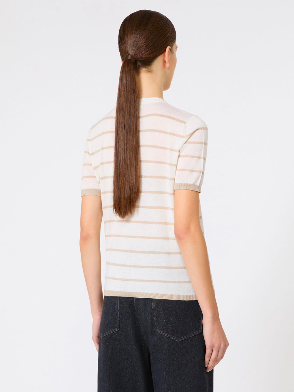 Max Mara Women Cashmere And Silk Yarn Sweater MAX MARA