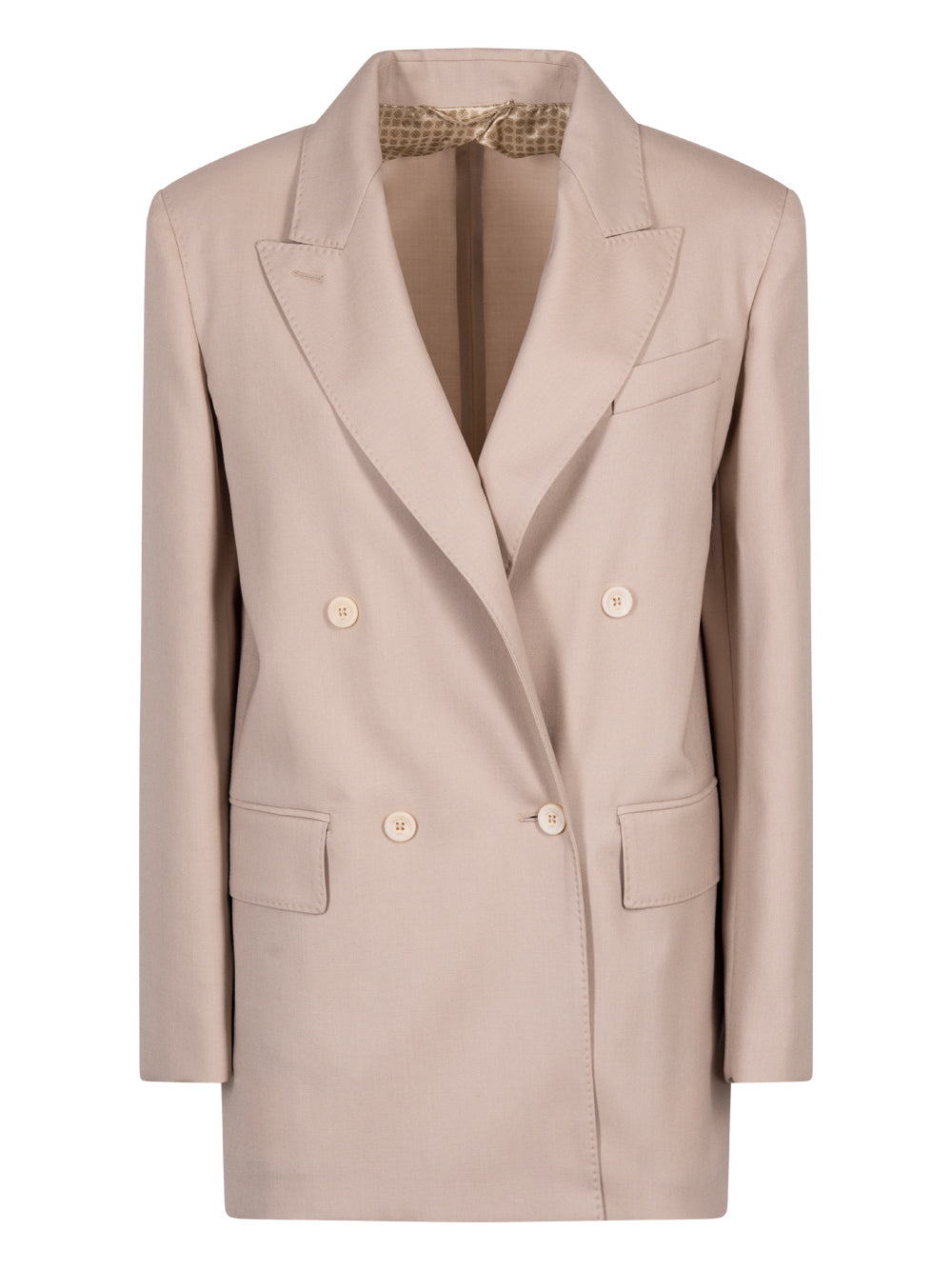 Max Mara Women Double-Breasted Wool Blend Blazer MAX MARA