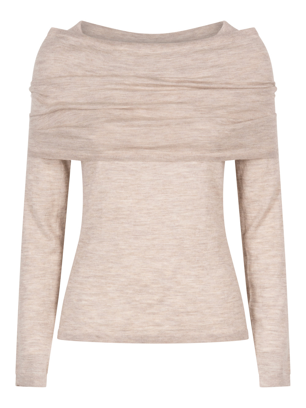 Max Mara Women Lightweight Cashmere Sweater With Removable Wrap Detail MAX MARA