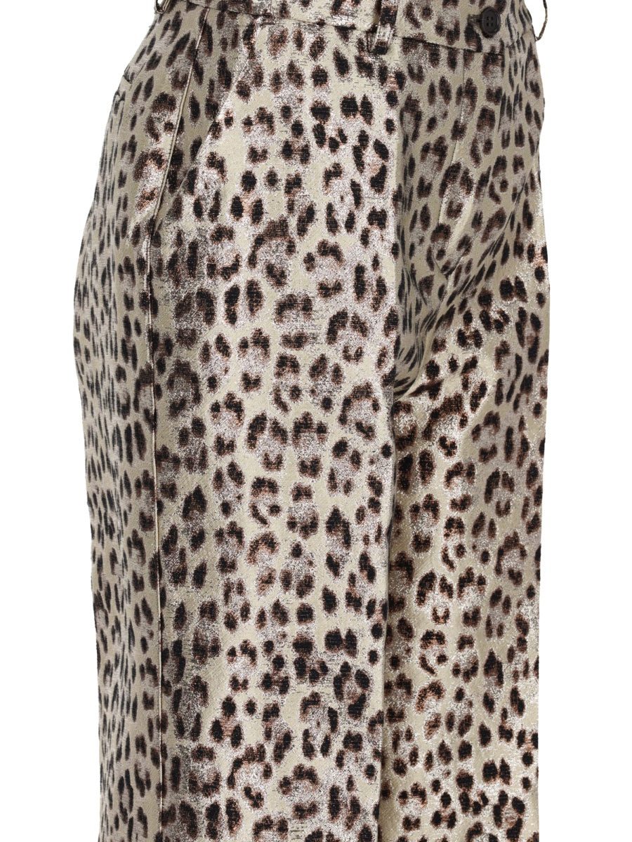 P.A.R.O.S.H. Women Pantalone Con Motivo Animalier P.A.R.O.S.H.