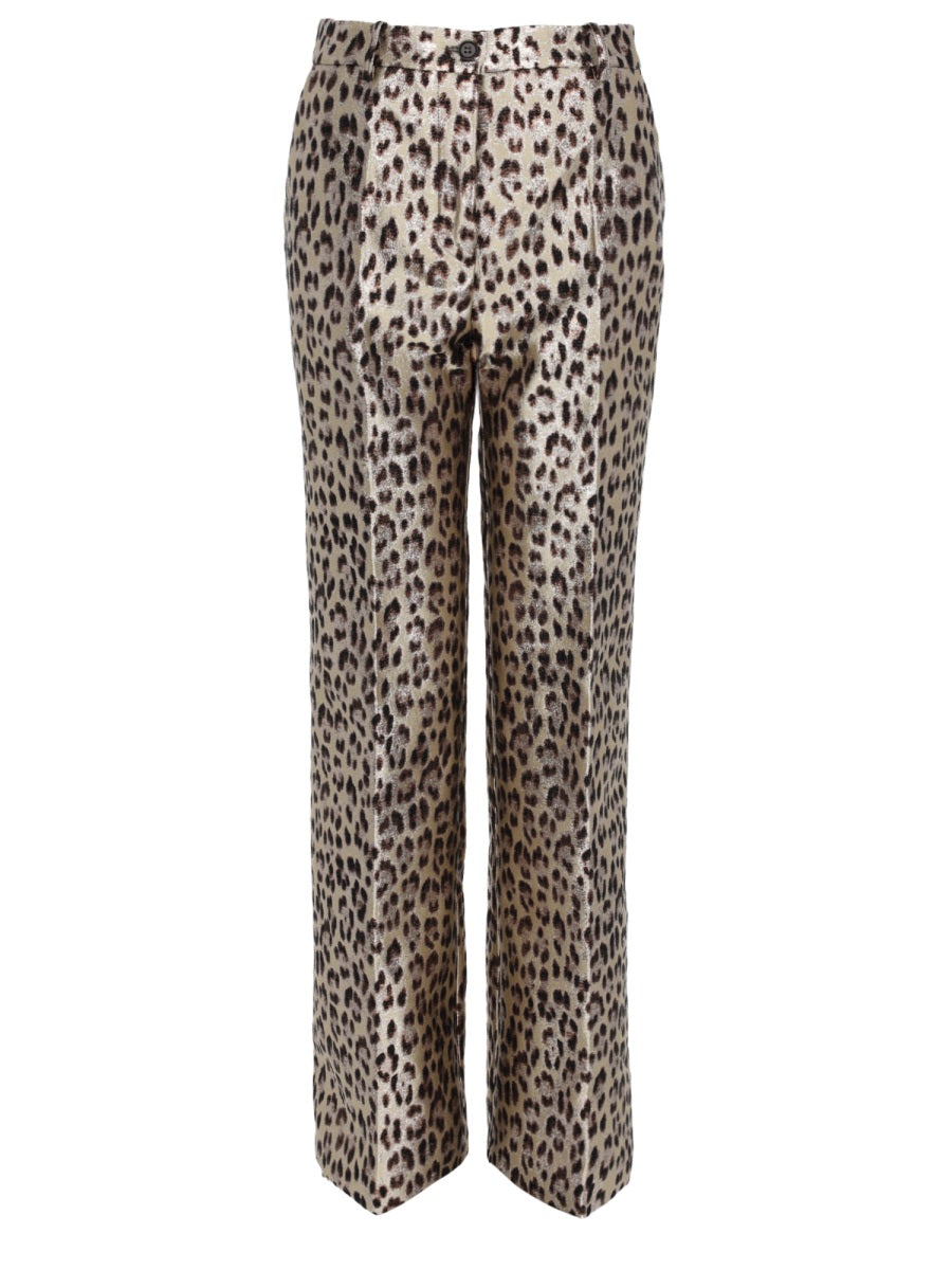 P.A.R.O.S.H. Women Pantalone Con Motivo Animalier P.A.R.O.S.H.