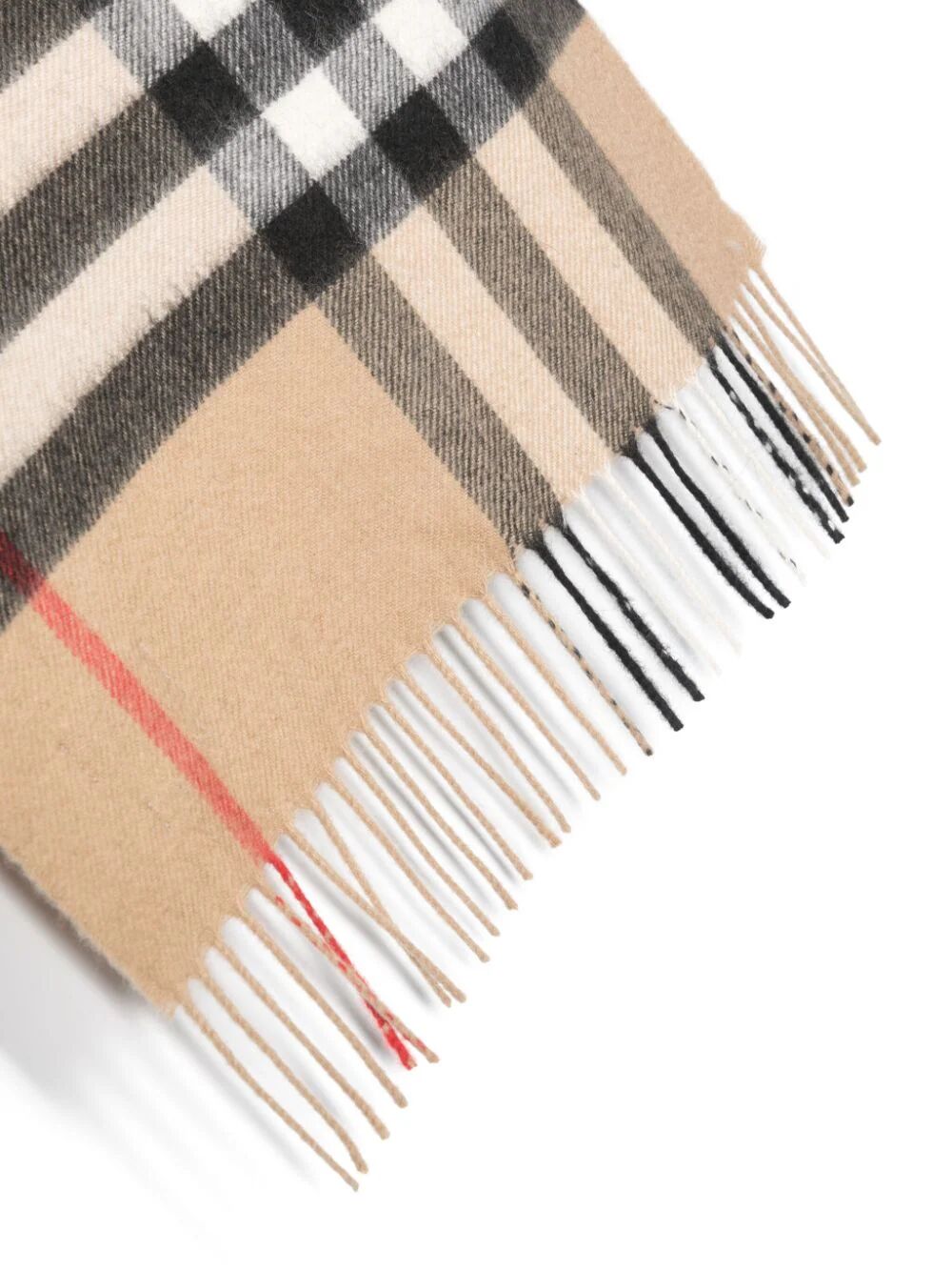 Burberry Men Check Cashmere Scarf BURBERRY