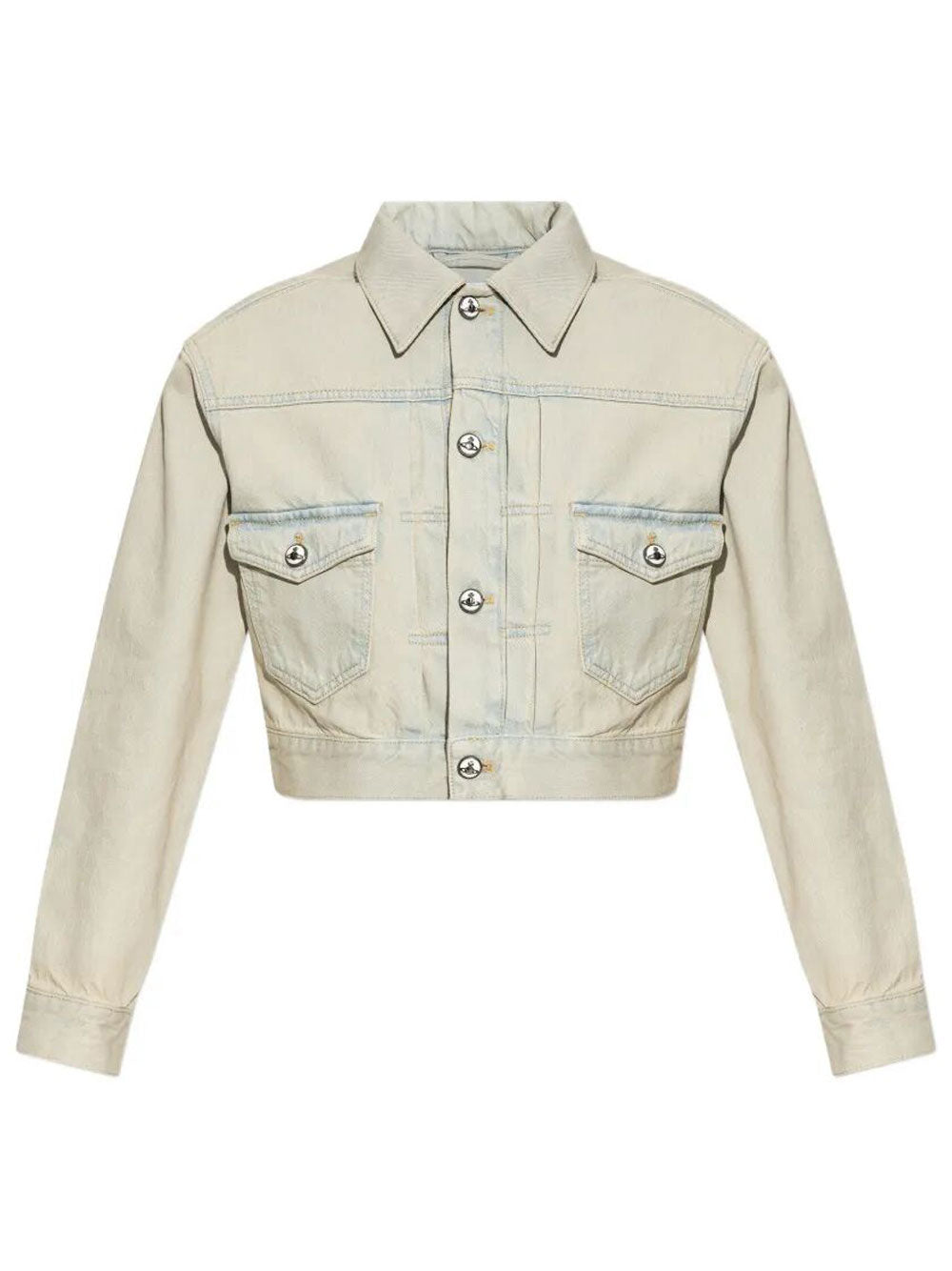 Vivienne Westwood Women Marlene Cropped Denim Jacket VIVIENNE WESTWOOD