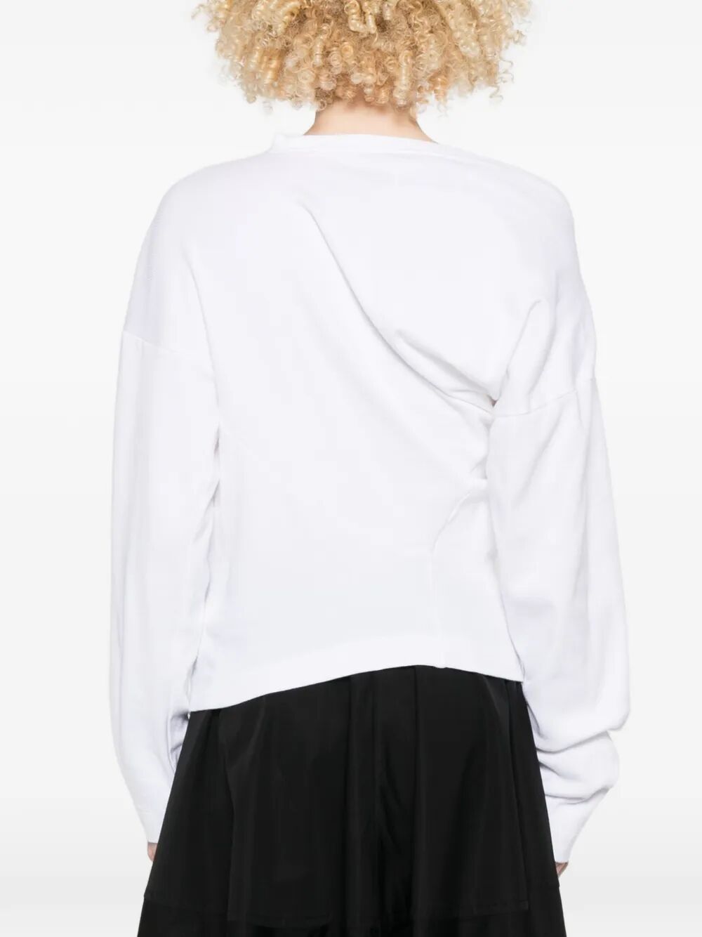 Vivienne Westwood Women Ls Hebo Asymmetric Neck Top VIVIENNE WESTWOOD