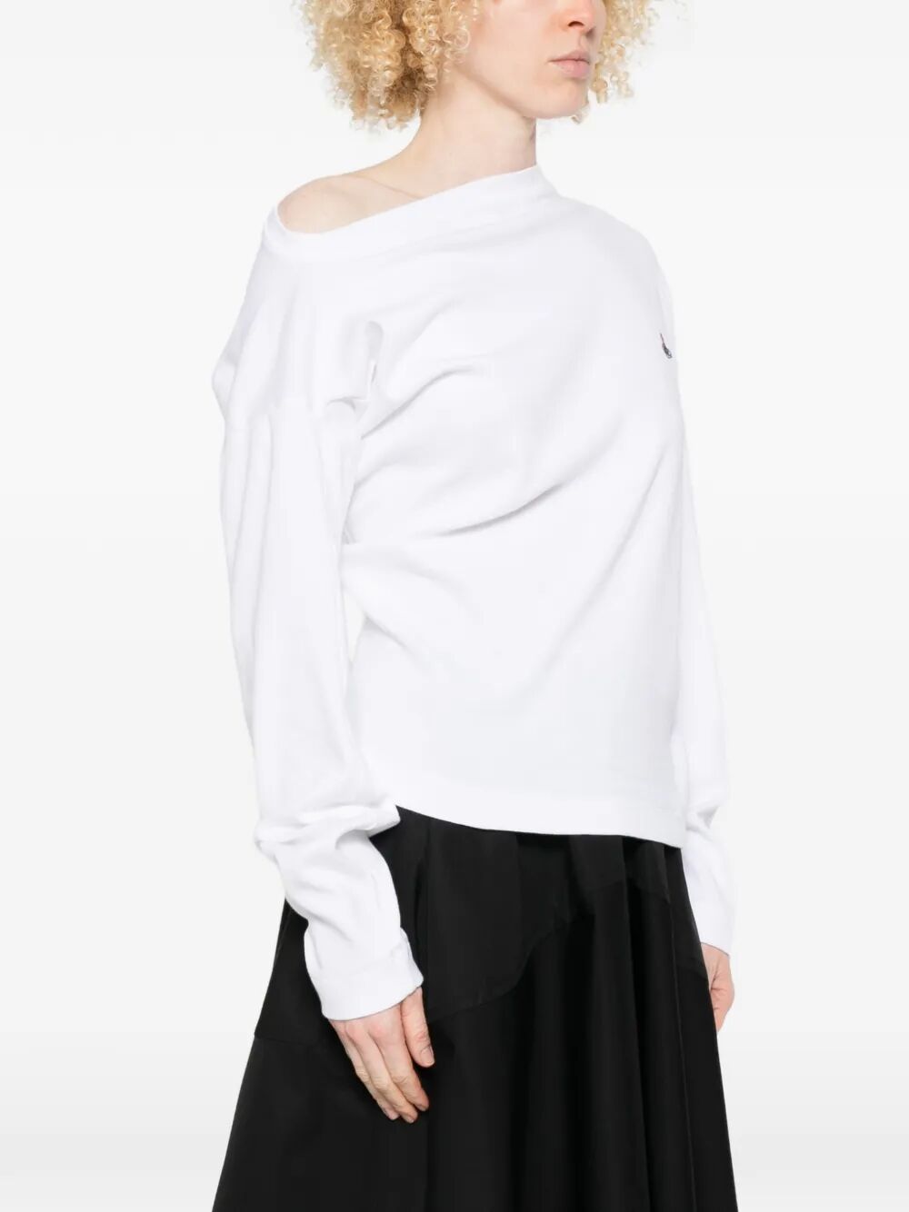 Vivienne Westwood Women Ls Hebo Asymmetric Neck Top VIVIENNE WESTWOOD