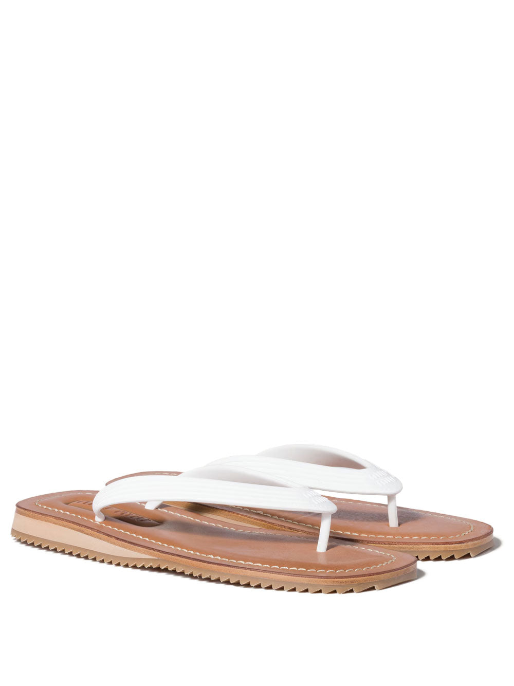 Miu Miu Women Slightly Padded Thong Sandals MIU MIU