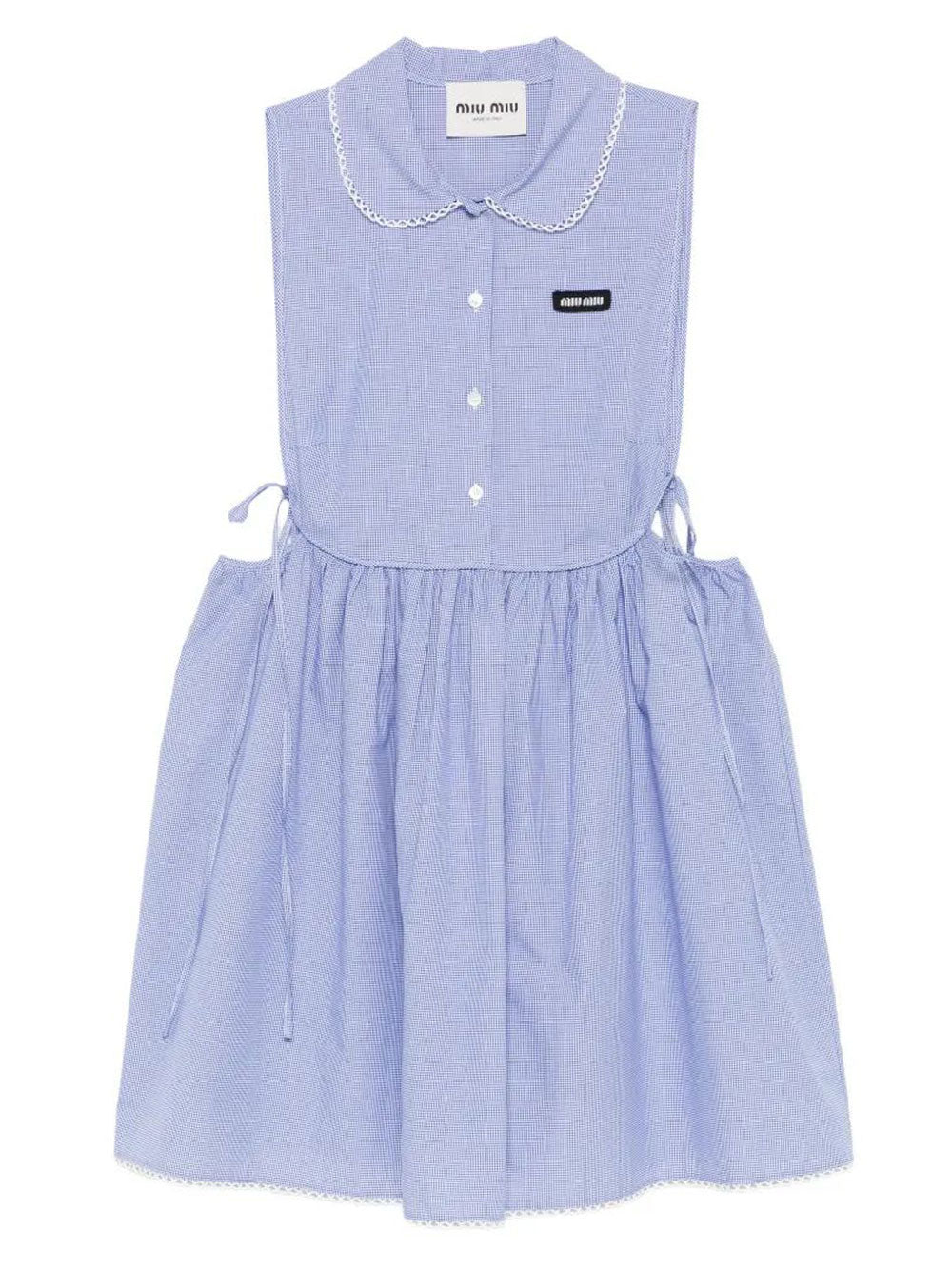 Miu Miu Women Vichy Cotton Dress MIU MIU
